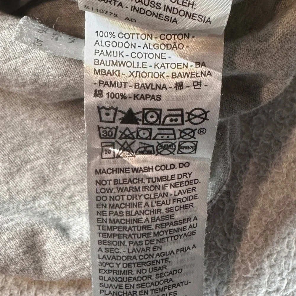 Levi's T-Shirt Mens XL Gray Batwing Logo Graphic Short Sleeve Cotton Tee